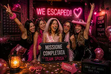 Addio al nubilato e celibato Cagliari - escape room
