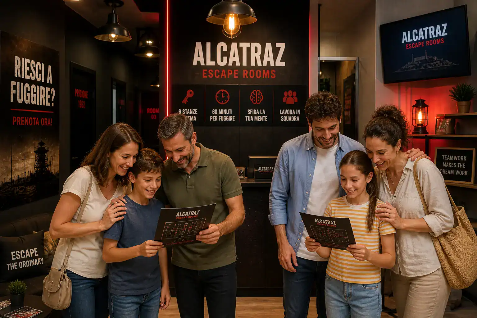 Attività per famiglie a Cagliari - escape room per ragazzi e adulti